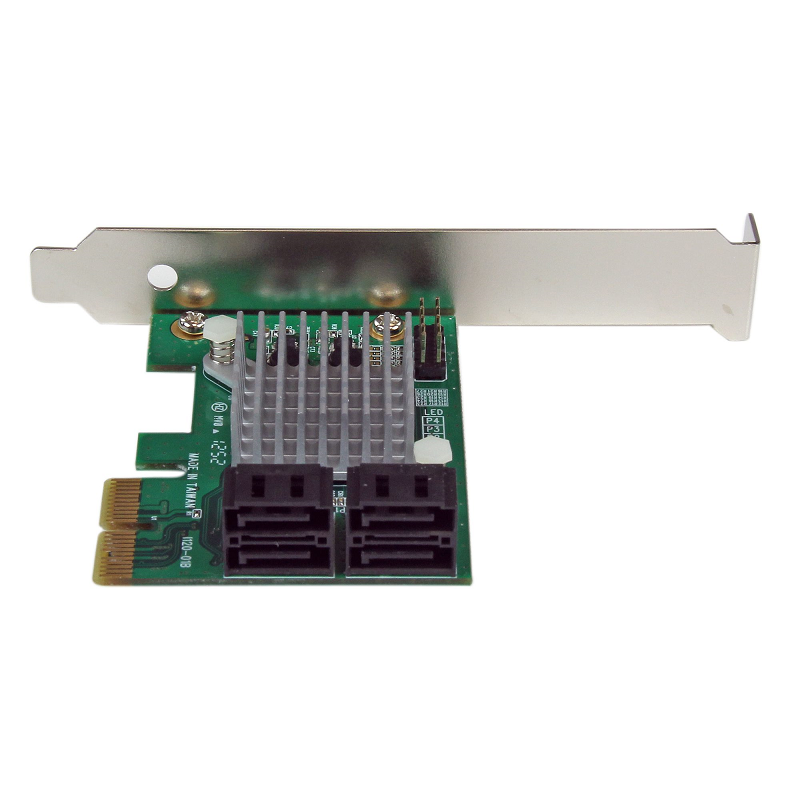 StarTech PEXSAT34RH 4 Port PCI Express 2.0 SATA III 6Gbps RAID Controller Card